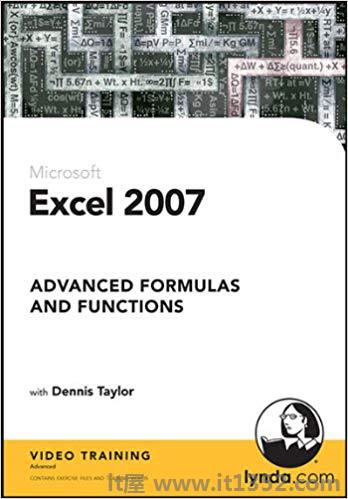 Excel 2007:高级公式和函数