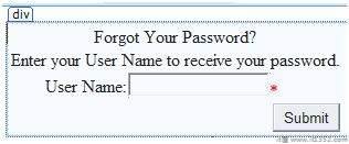 PasswordRecovery control2