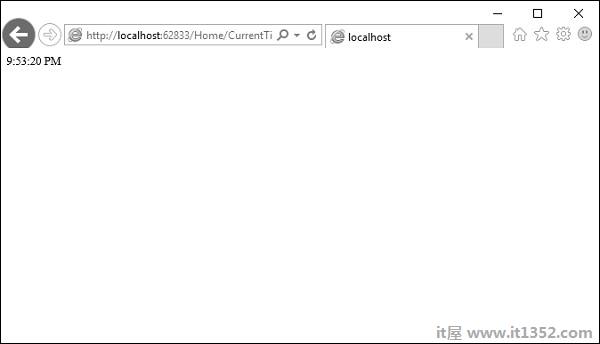 Localhost CurrentTime