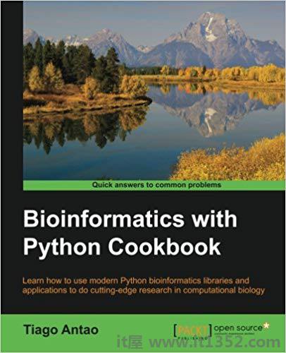 使用Python Cookbook的生物信息学