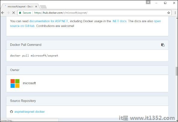 ASPNET的Docker Pull命令