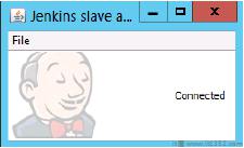 Jenkins Slave Window Connected