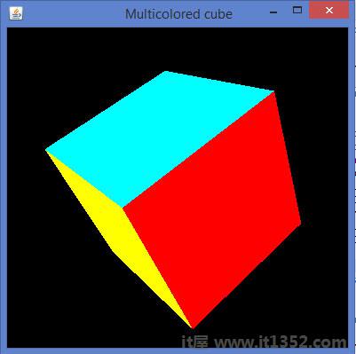 Multicolored Cube