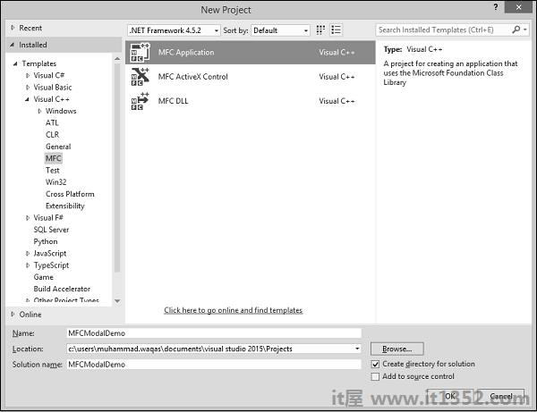 Dialog Based Project Template
