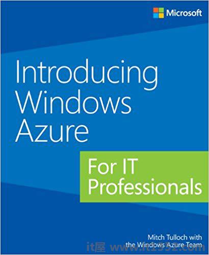为IT专业人员推出Windows Azure