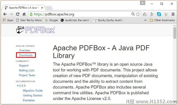 PDFBox Homepage