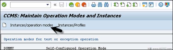 SAP Operation Modes