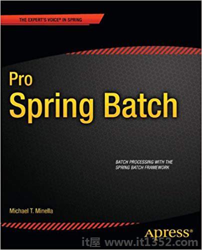 Pro Spring Batch Experts Voice