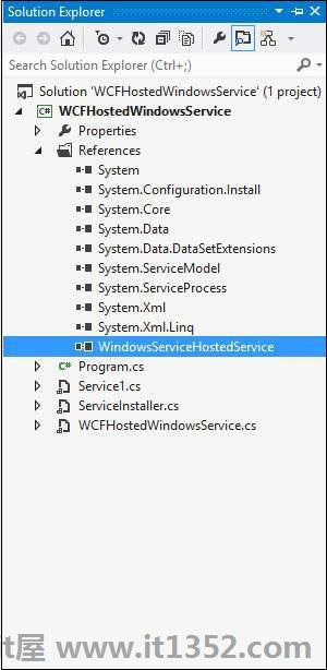 Wcf托管服务Windows服务4