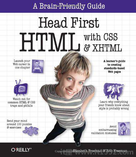 使用CSS和XHTML的头头HTML