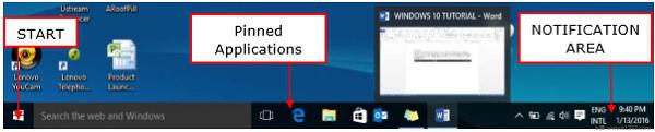 Windows 10任务栏