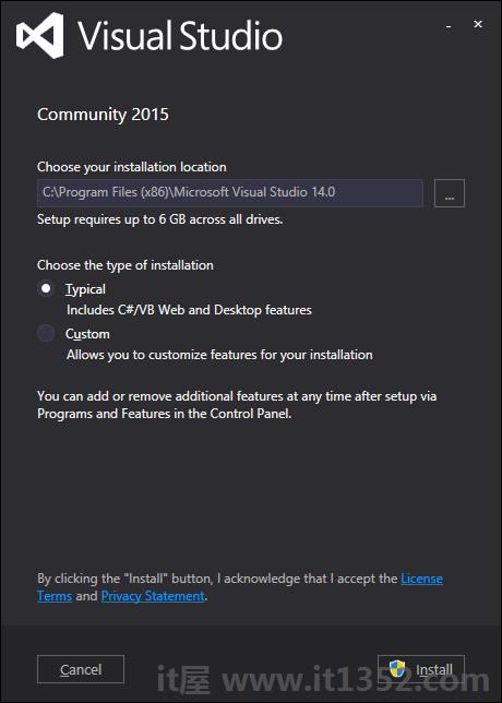 Visual Studio对话框